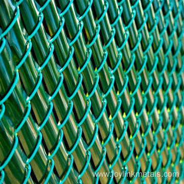 galvanized and pvc coated chain link mesh